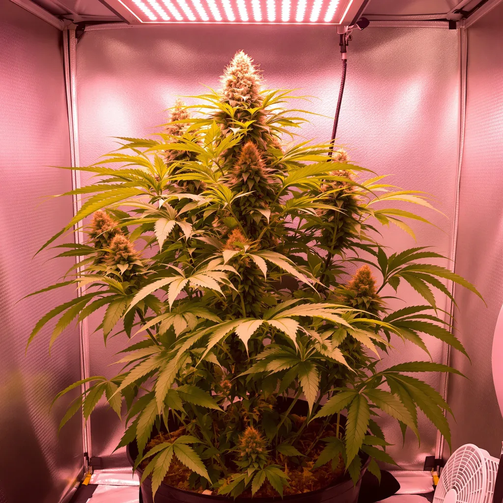 Plante de cannabis Ghost OG en floraison — 90-130 cm féminisée