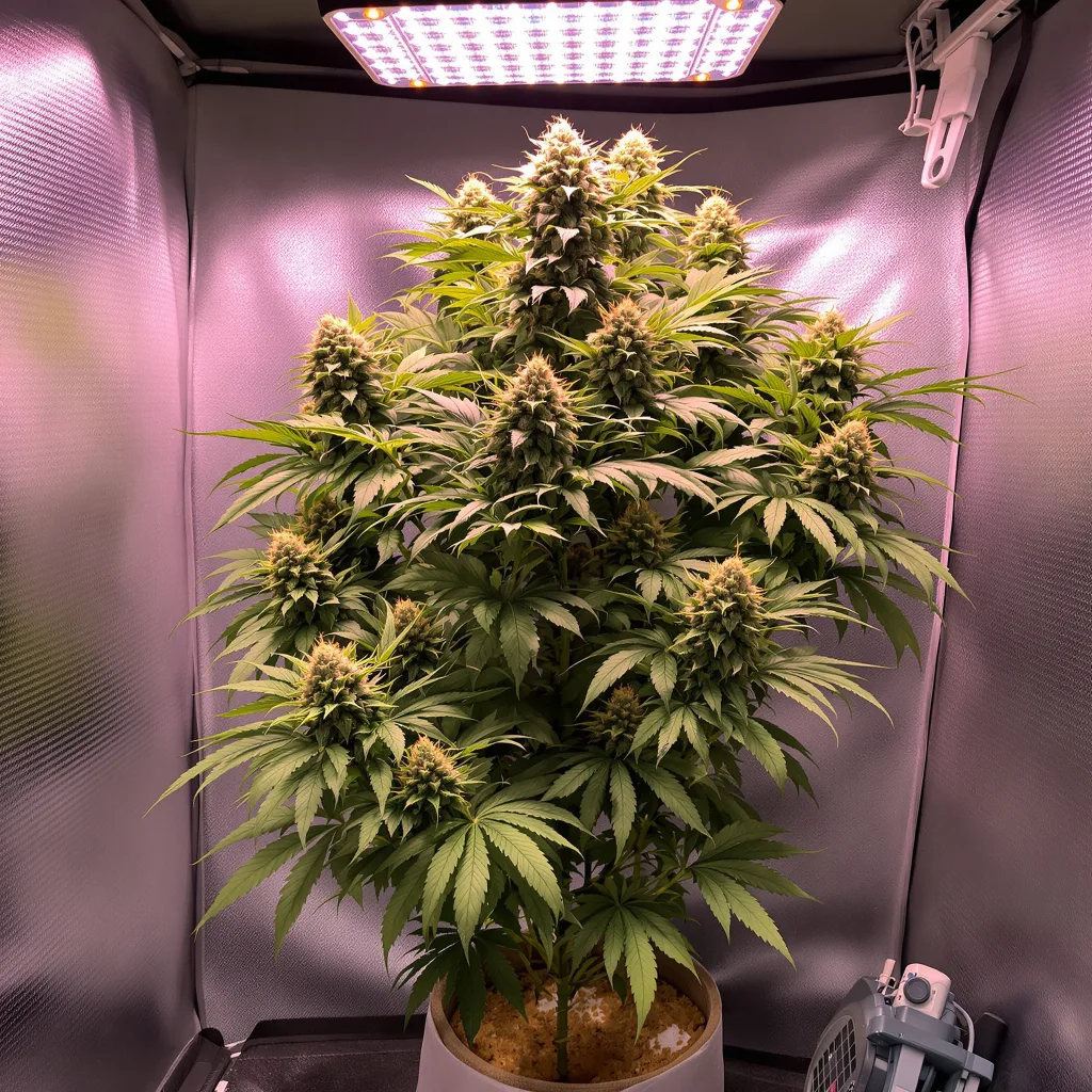 Plante de cannabis Gigabud en floraison — 120-180 cm féminisée