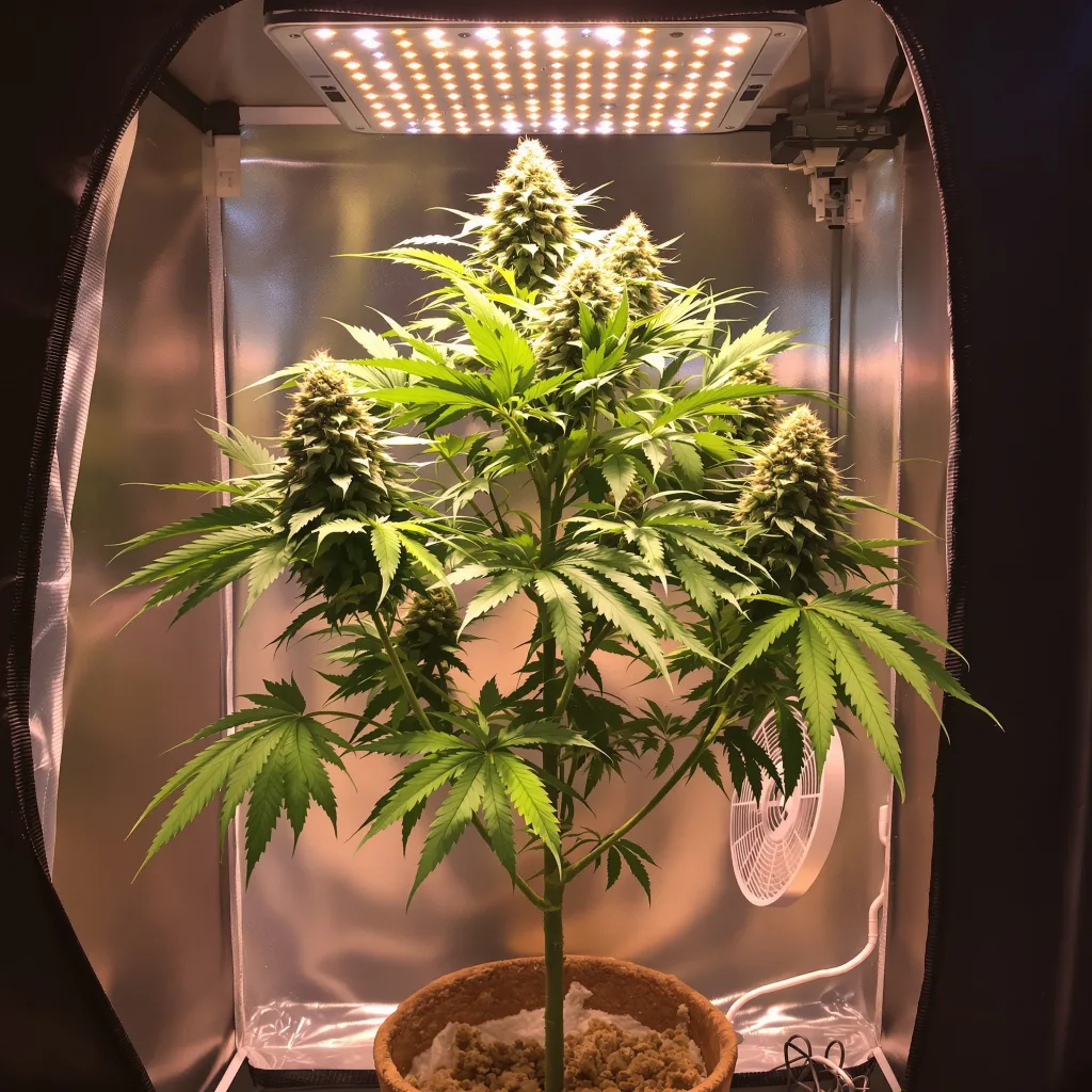Plante de cannabis Glass Apple en floraison — 120-180 cm féminisée