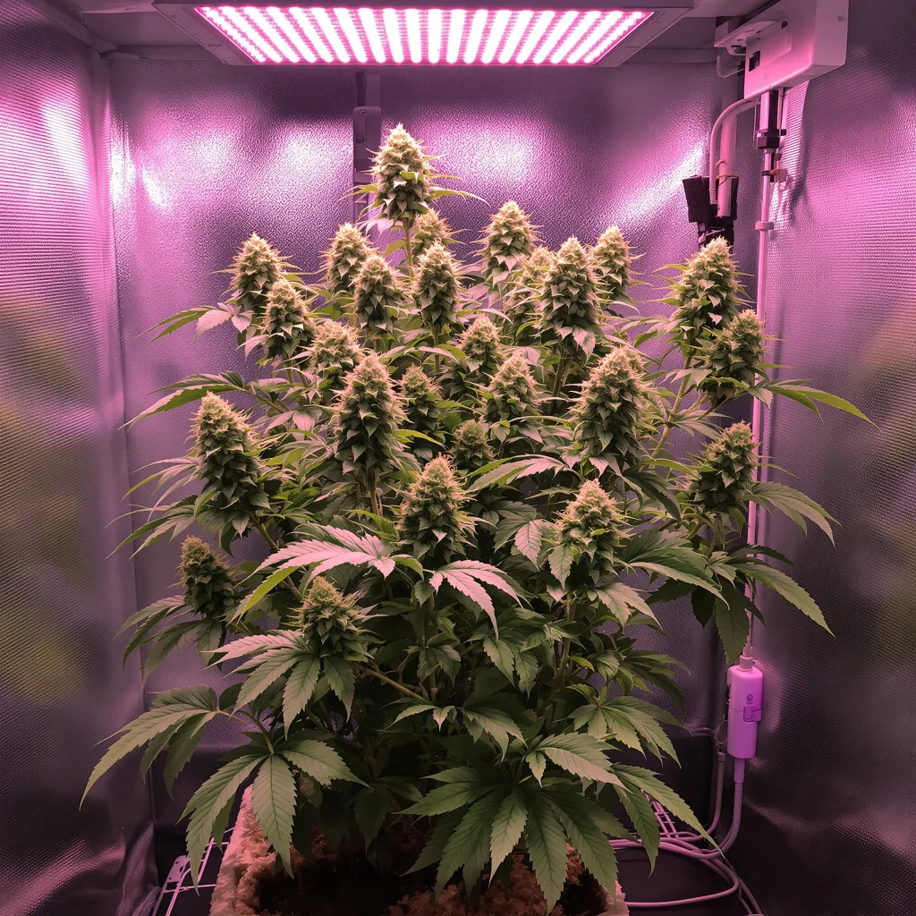 Plante de cannabis Goat Milk en floraison — 120-180 cm féminisée
