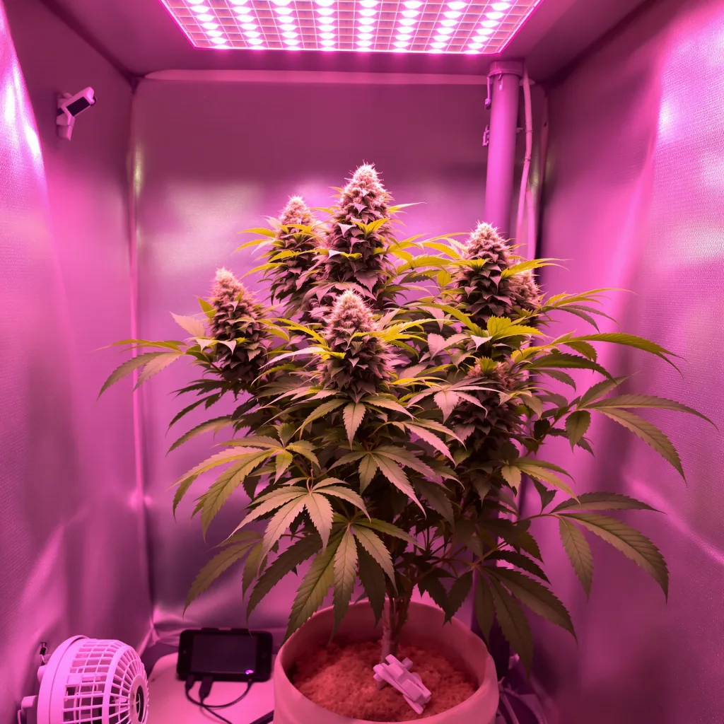 Plante de cannabis Gobbilygoo en floraison — 90-130 cm féminisée