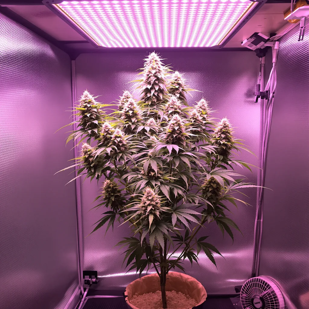 Plante de cannabis Gobbstopper en floraison — 120-180 cm féminisée