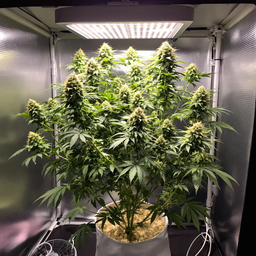 Plante de cannabis God Bud en floraison — 120-180 cm féminisée