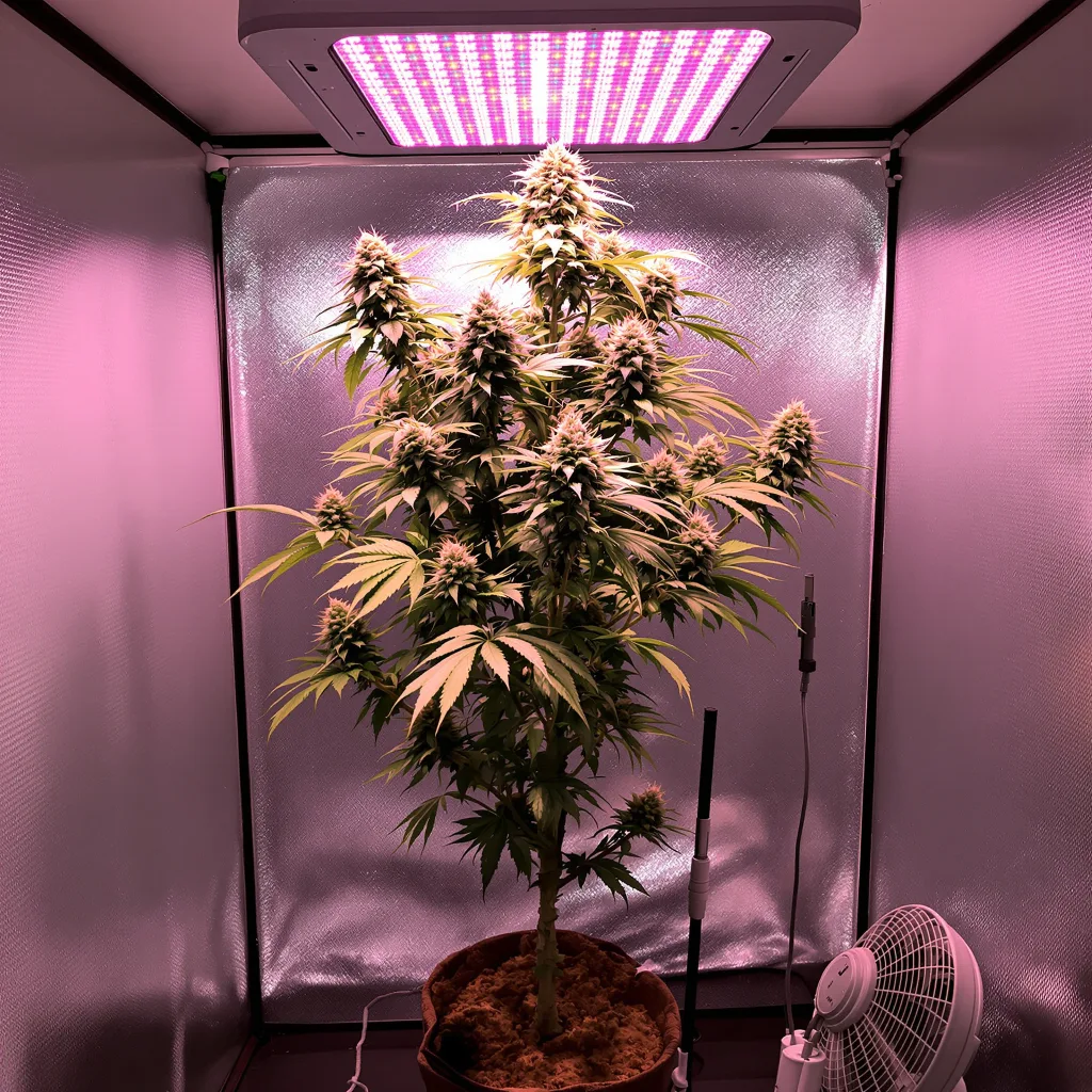 Plante de cannabis Godfather OG en floraison — 60-100 cm autofloraison