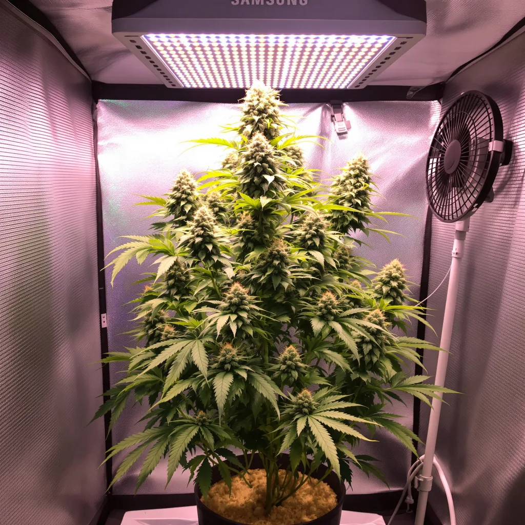 Plante de cannabis Godzilla Cookies en floraison — 60-100 cm autofloraison