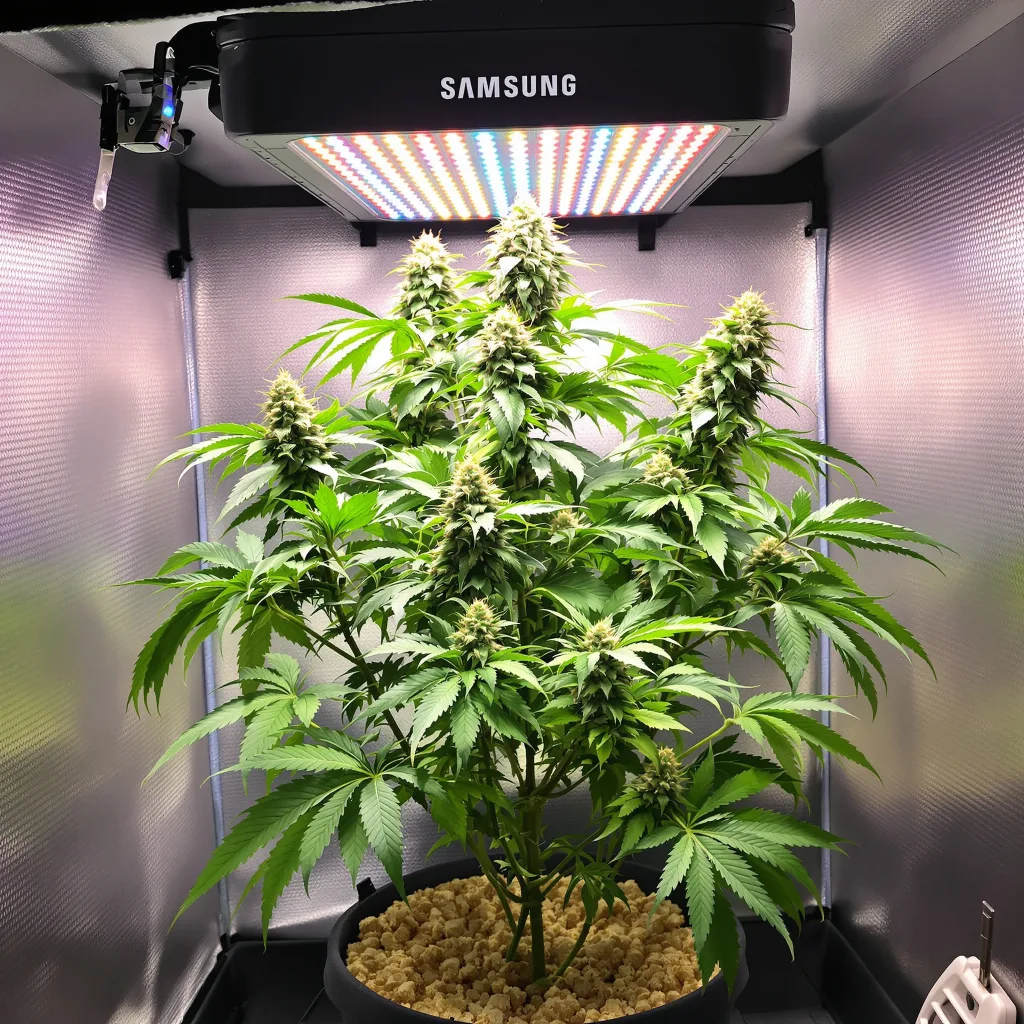 Plante de cannabis Goo en floraison — 90-130 cm féminisée