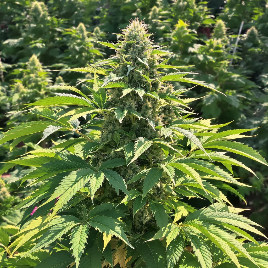 Gorilla Cookies 88% indica / 12% sativa — fleur avec trichomes visibles
