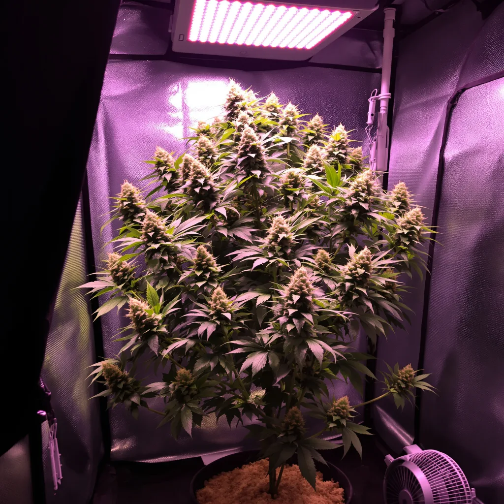 Plante de cannabis Gorilla Glue en floraison — 60-100 cm autofloraison