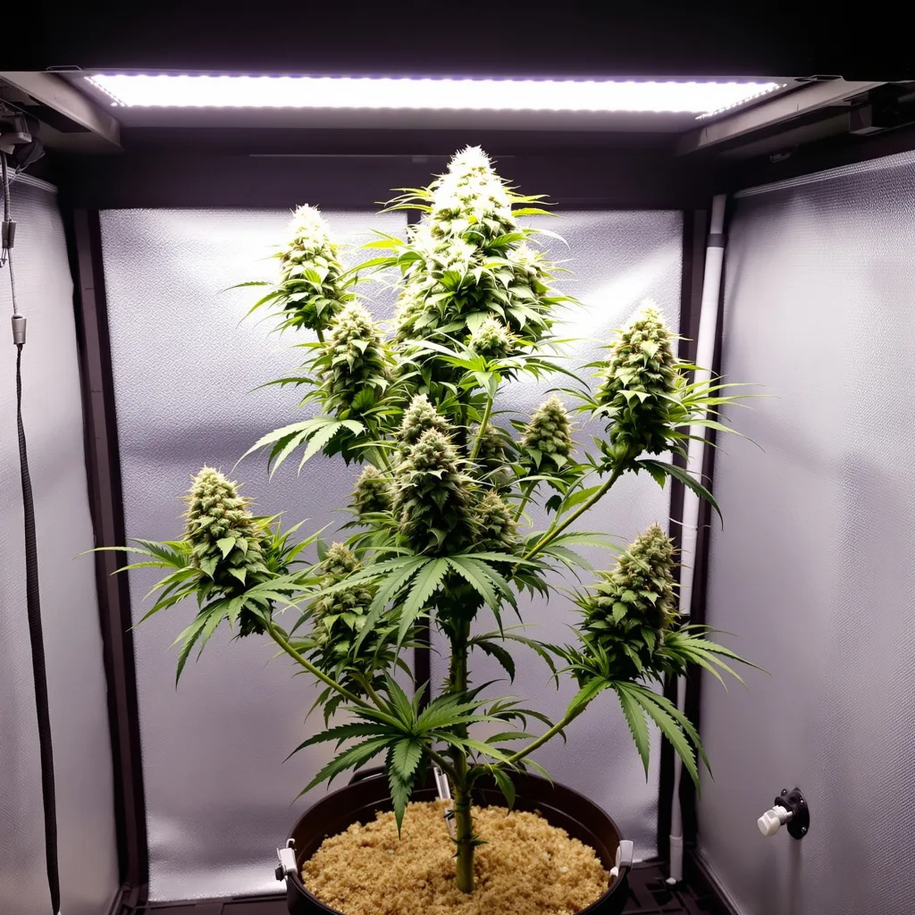 Plante de cannabis Gorilla Glue en floraison — 120-180 cm féminisée