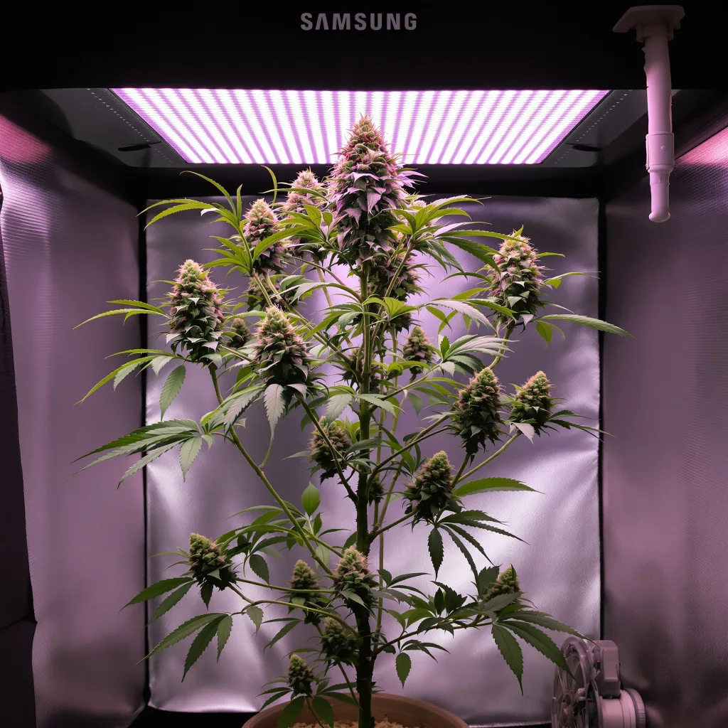Plante de cannabis Gorilla Nut en floraison — 120-180 cm féminisée