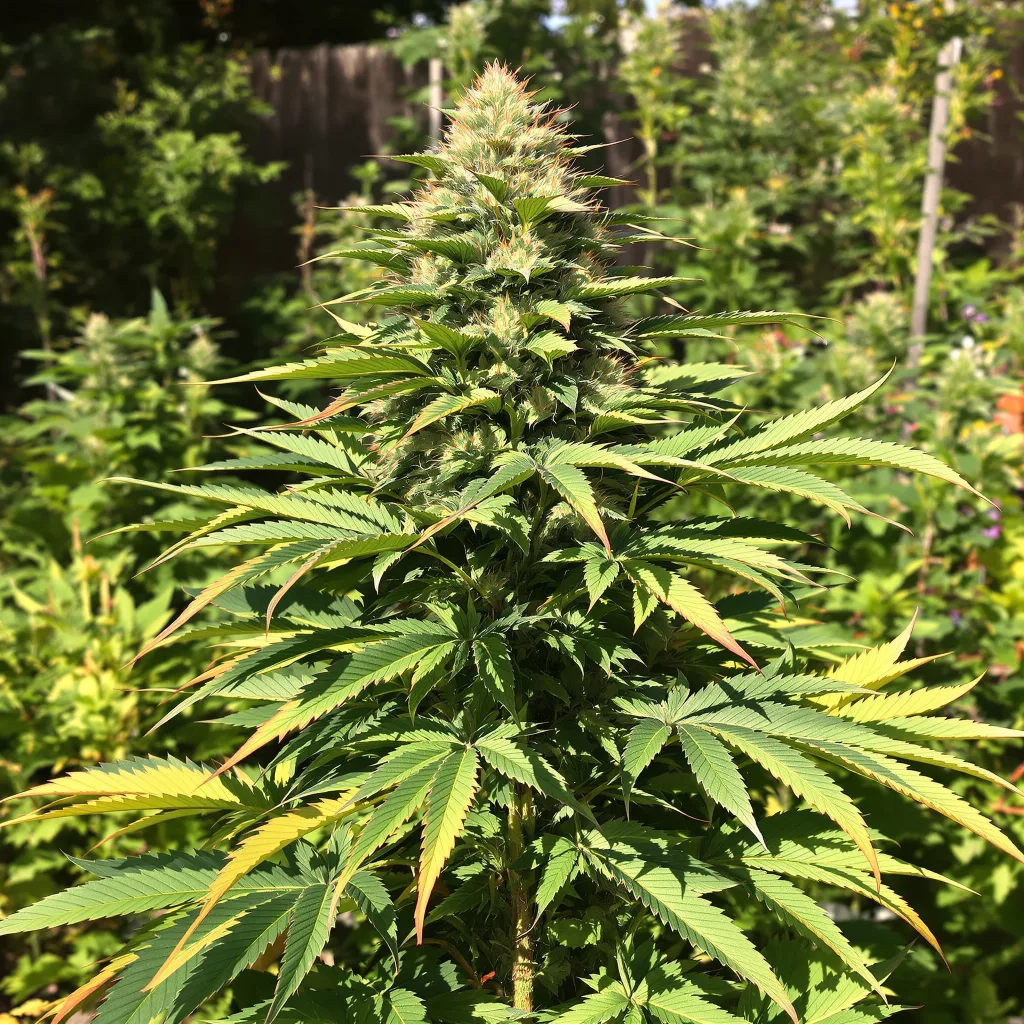 Grand Doggy Purps 68% indica / 32% sativa — fleur avec trichomes visibles