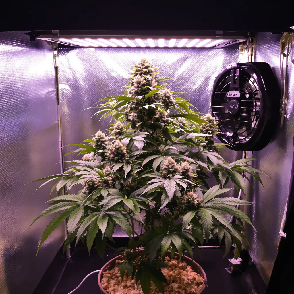 Plante de cannabis Granddaddy Purple en floraison — 90-130 cm féminisée