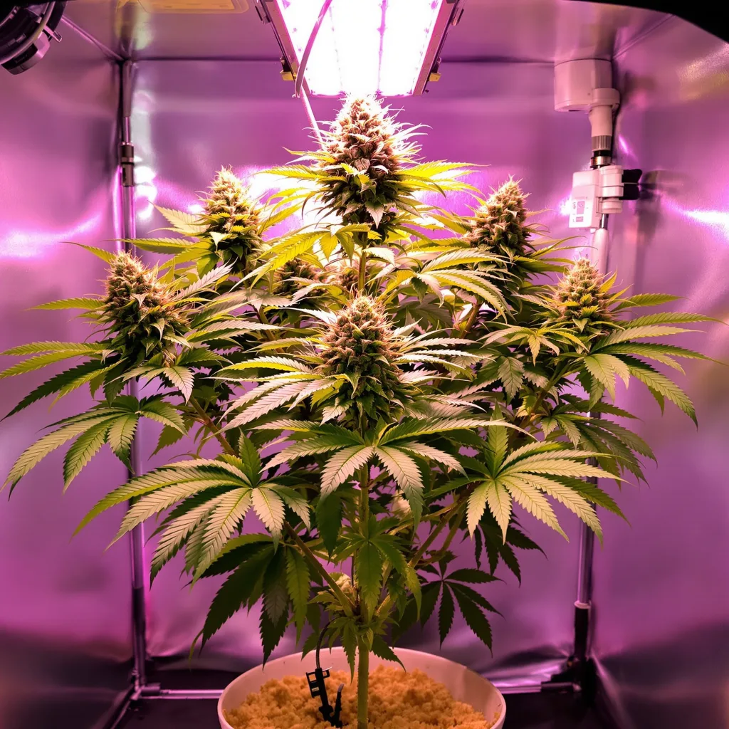 Plante de cannabis Grape Cookies en floraison — 60-100 cm autofloraison