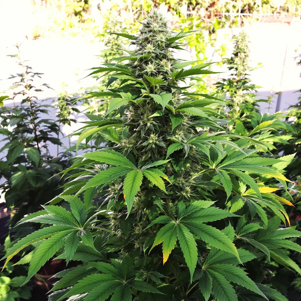 Grape Drink 89% indica / 11% sativa — fleur avec trichomes visibles