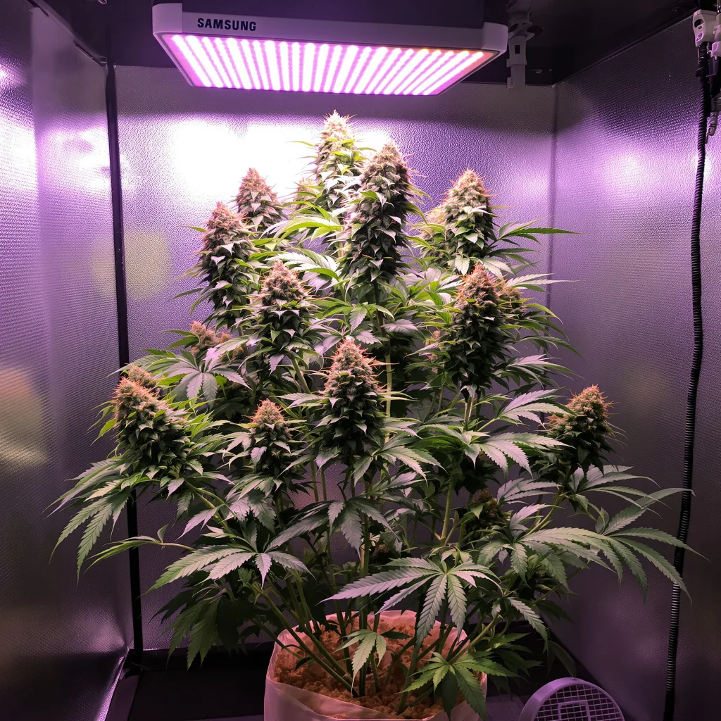 Plante de cannabis Green Candy en floraison — 120-180 cm féminisée