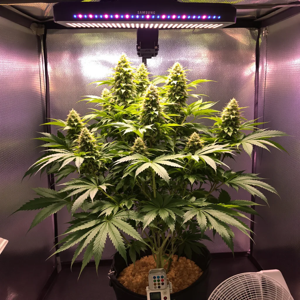 Plante de cannabis Green Crack Punch en floraison — 90-130 cm féminisée