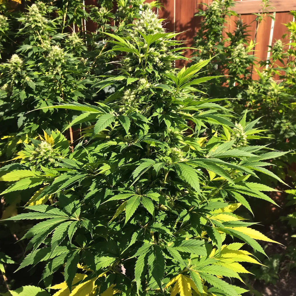 Green Crack Punch 84% indica / 16% sativa — fleur avec trichomes visibles