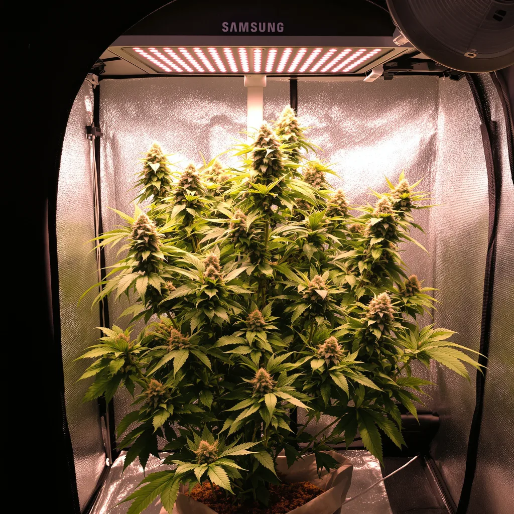 Plante de cannabis Green Poison en floraison — 90-130 cm féminisée