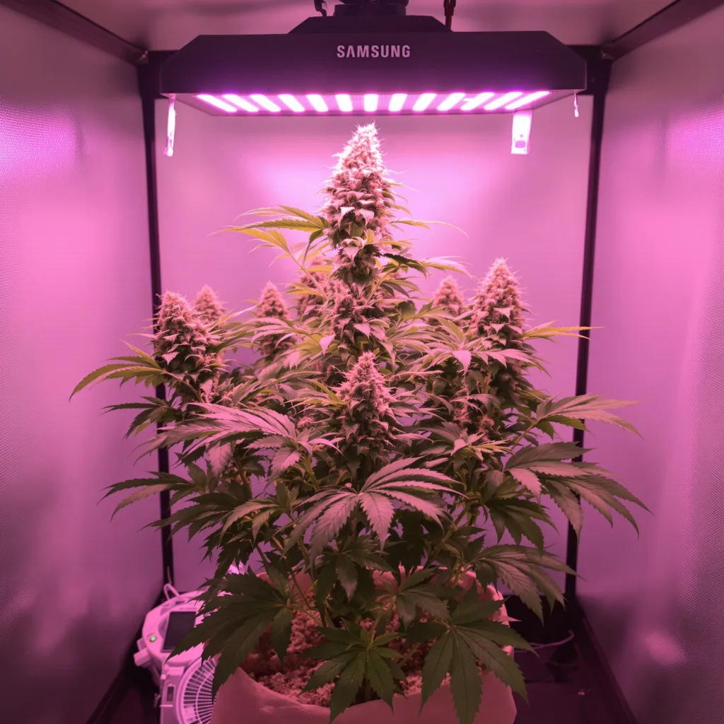Plante de cannabis Green Ribbon en floraison — 60-100 cm autofloraison
