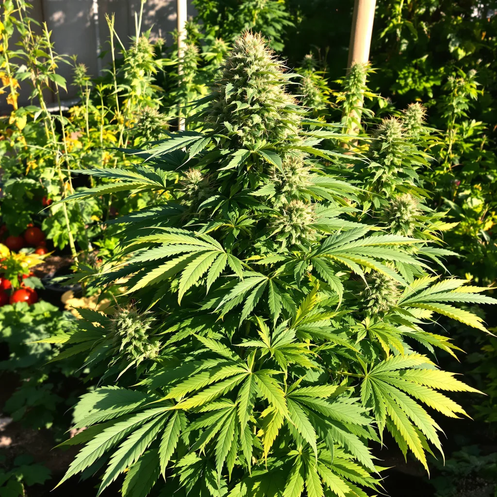 Green Ribbon 78% indica / 22% sativa — fleur avec trichomes visibles
