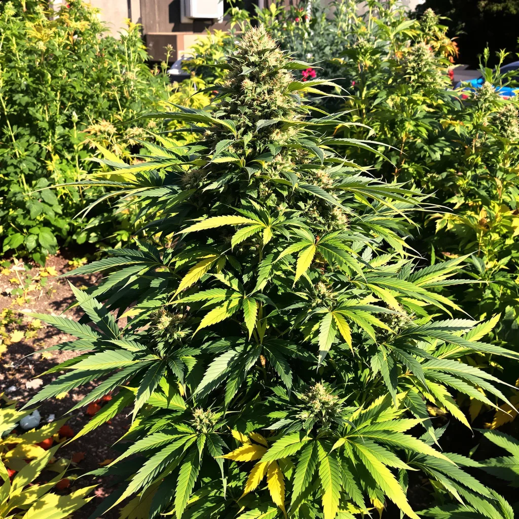 Green Ribbon 78% indica / 22% sativa — fleur avec trichomes visibles