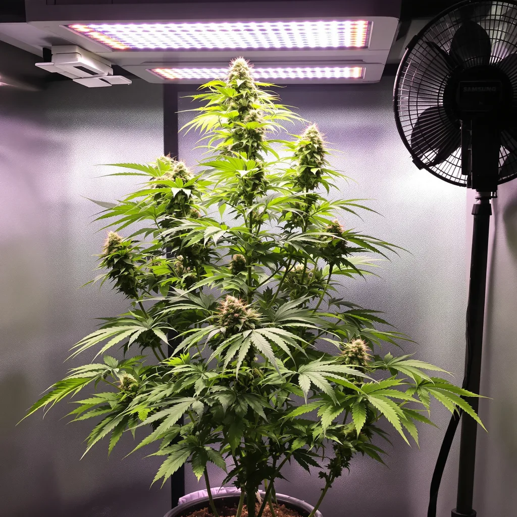 Plante de cannabis Grilled Cheese en floraison — 60-100 cm autofloraison