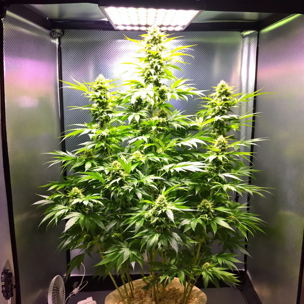 Plante de cannabis Grilled Cheese en floraison — 150-200 cm féminisée