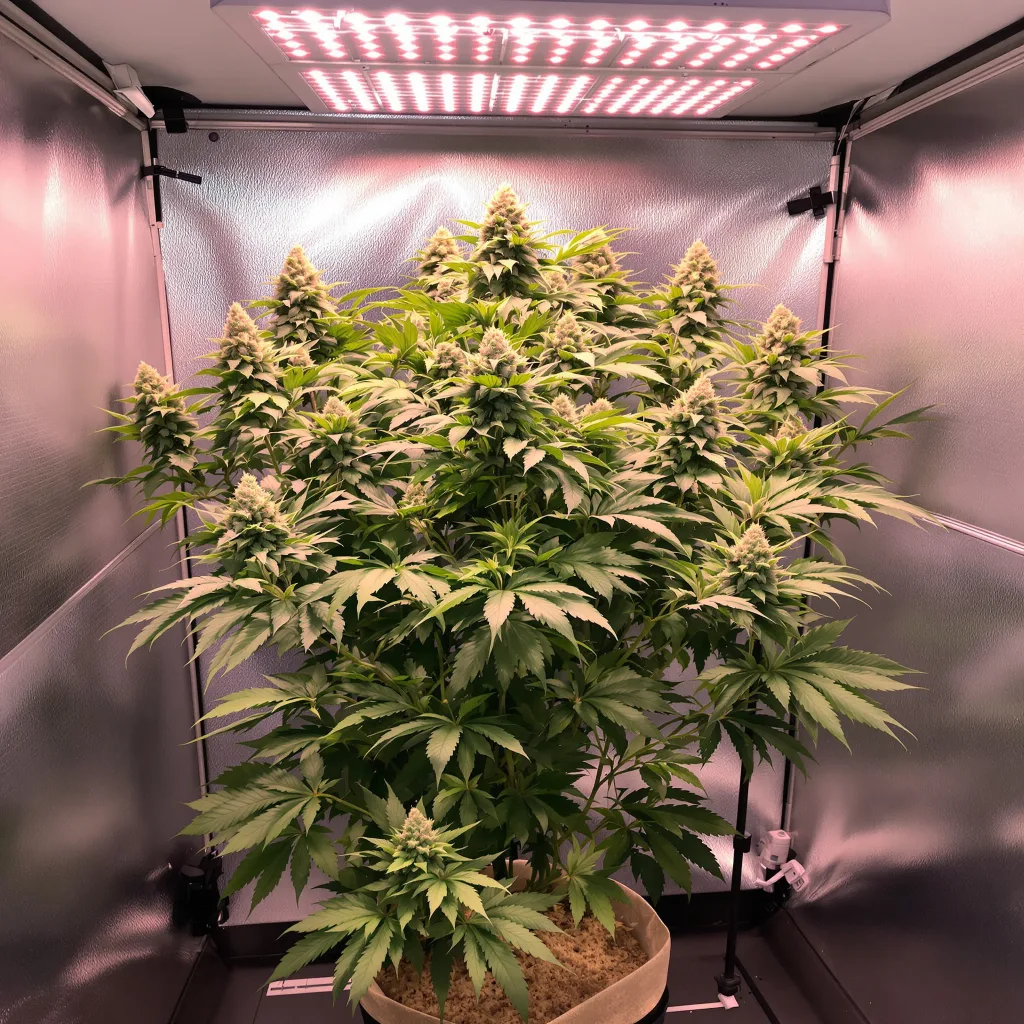 Plante de cannabis Grimace en floraison — 90-130 cm féminisée