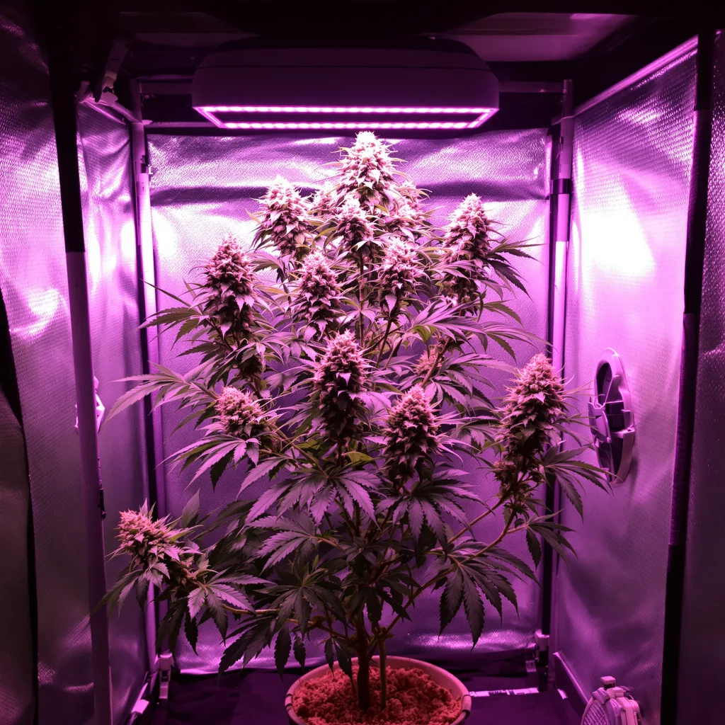 Plante de cannabis Guido Kush en floraison — 60-100 cm autofloraison