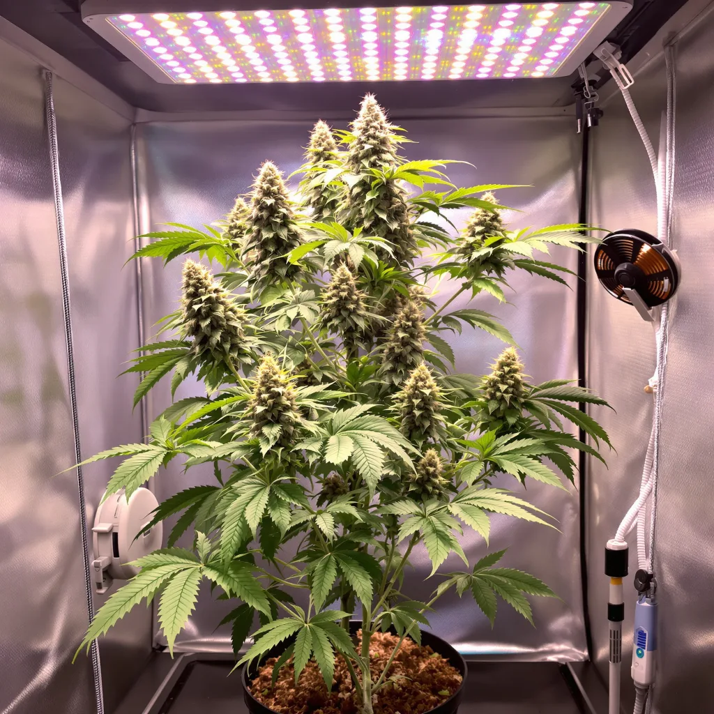 Plante de cannabis Guido Kush en floraison — 120-180 cm féminisée