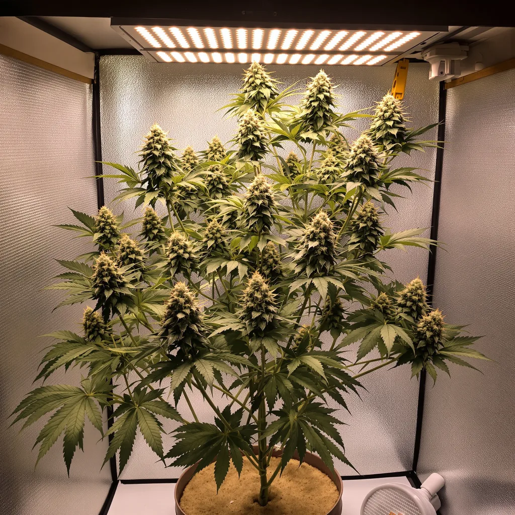 Plante de cannabis Gupta Kush en floraison — 120-180 cm féminisée