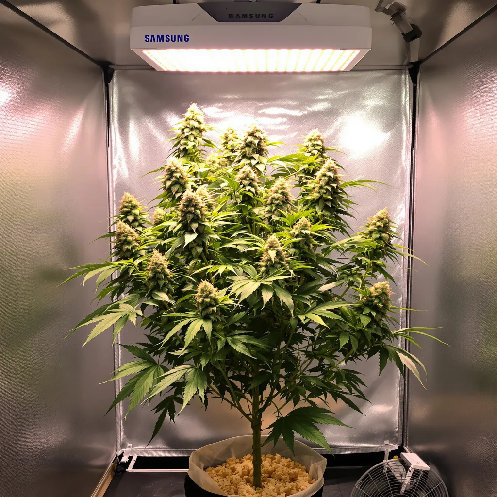 Plante de cannabis Guptilla en floraison — 60-100 cm autofloraison