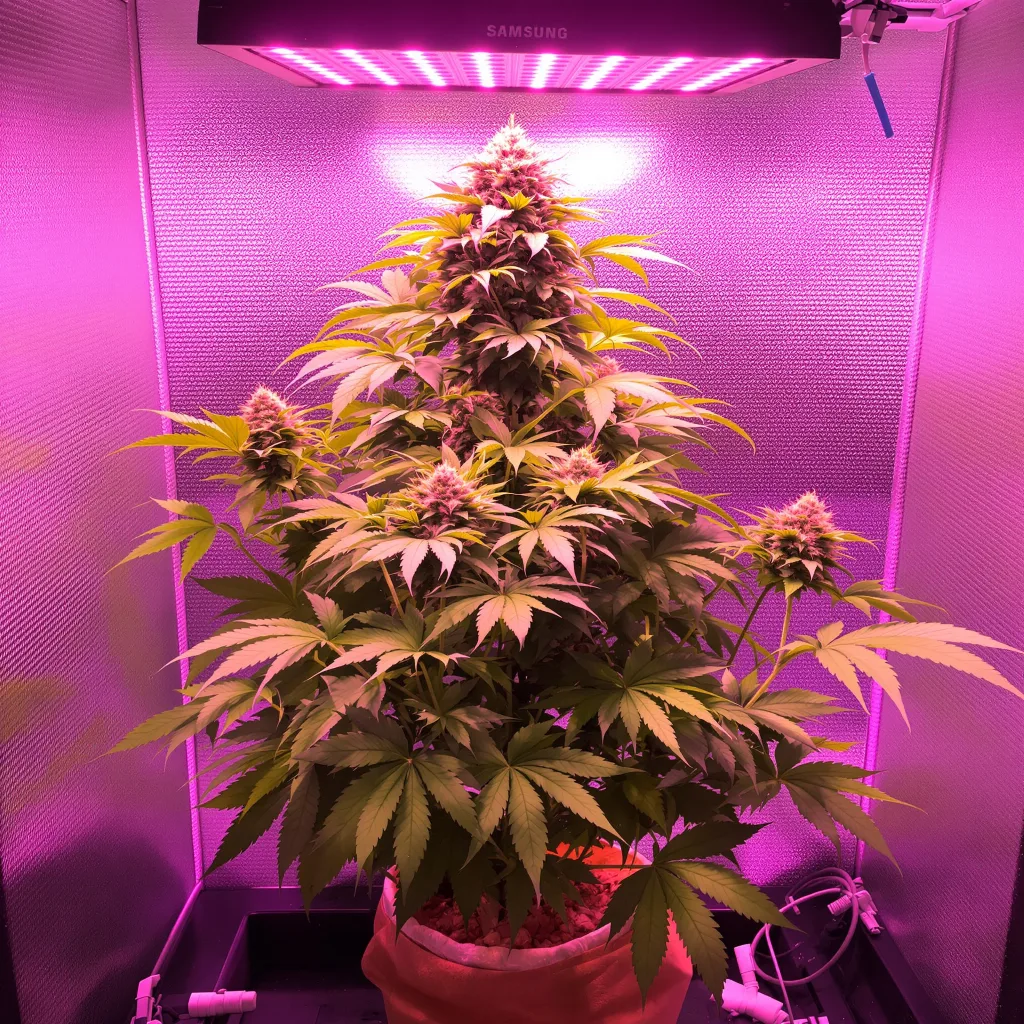 Plante de cannabis Gutbuster en floraison — 90-130 cm féminisée