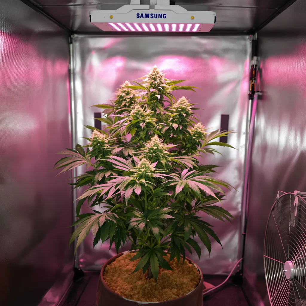 Plante de cannabis Hammerhead en floraison — 90-130 cm féminisée