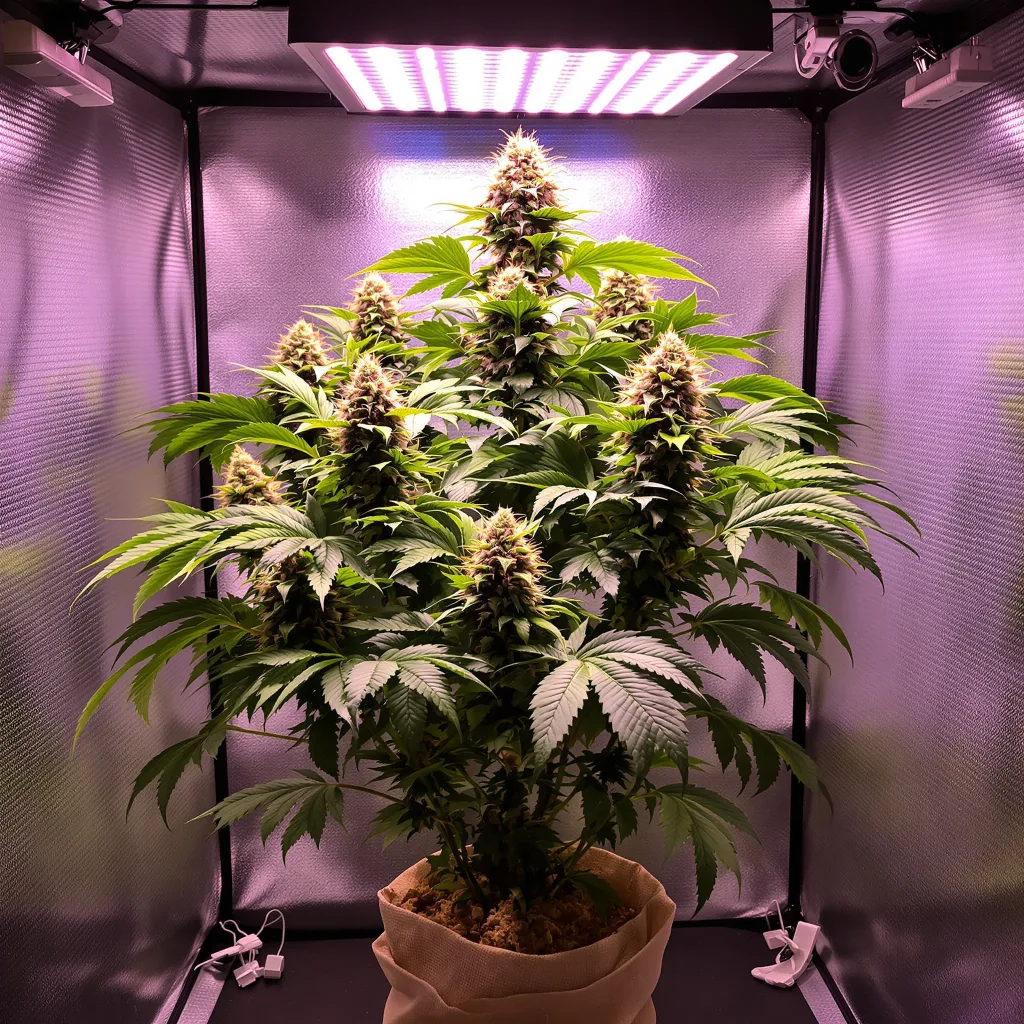 Plante de cannabis Hashbar OG en floraison — 90-130 cm féminisée