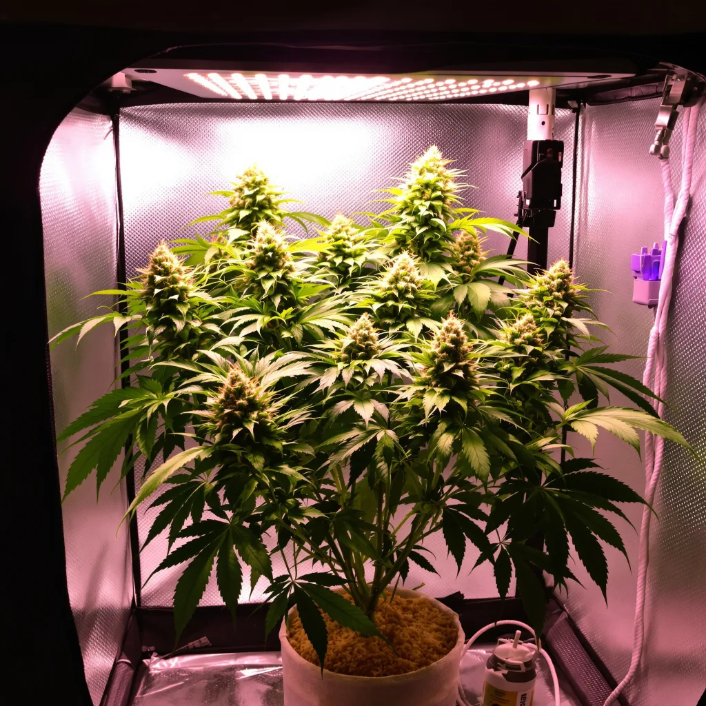 Plante de cannabis Hashberry en floraison — 90-130 cm féminisée