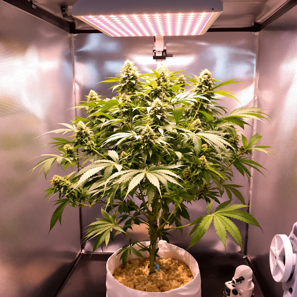 Plante de cannabis Hawaiian en floraison — 90-130 cm féminisée