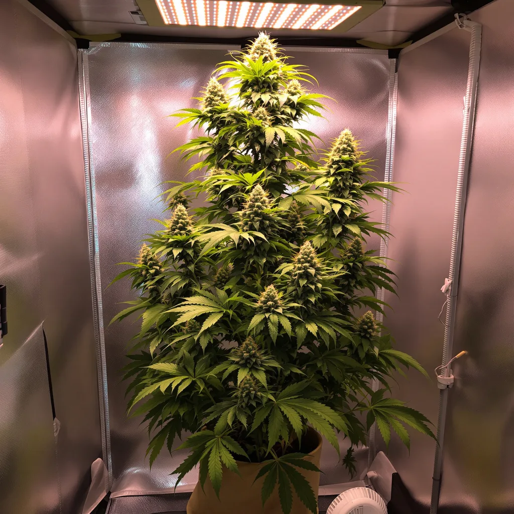 Plante de cannabis Hawaiian Haze en floraison — 150-200 cm féminisée