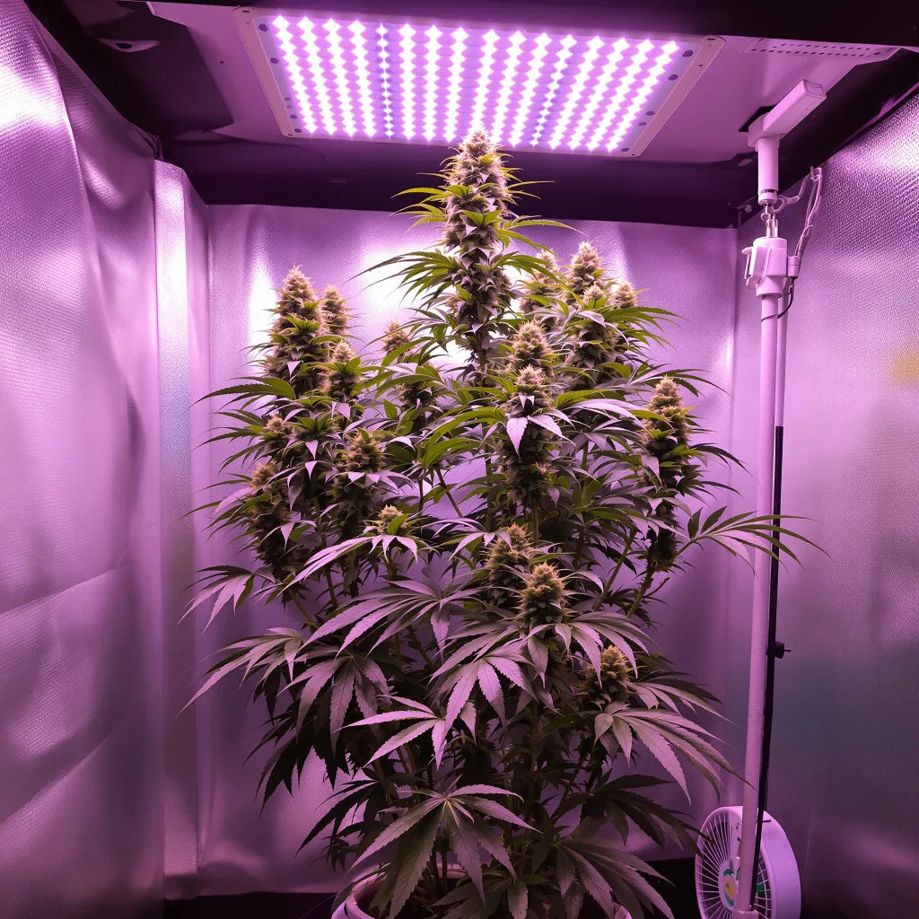 Plante de cannabis Hawaiian Snow en floraison — 150-200 cm féminisée