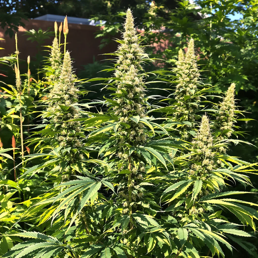 Hawaiian Snow 10% indica / 90% sativa — fleur avec trichomes visibles