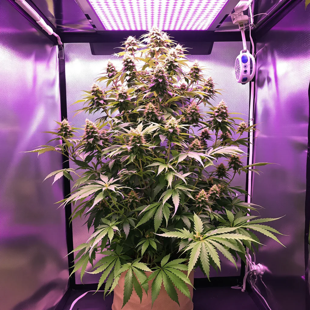 Plante de cannabis Headband en floraison — 120-180 cm féminisée