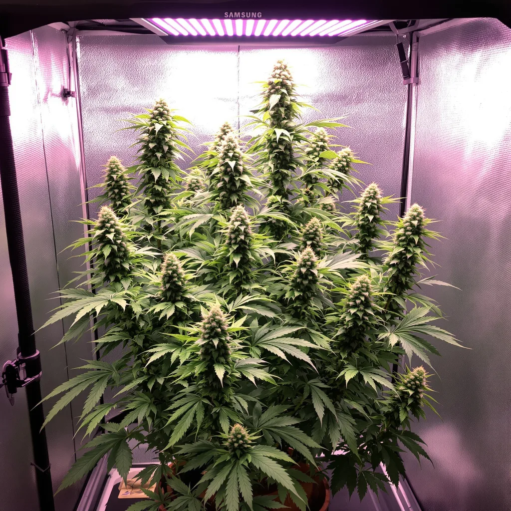 Plante de cannabis Hempstar en floraison — 60-100 cm autofloraison