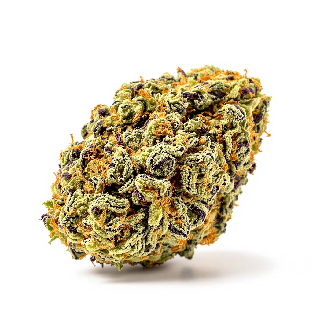 Hercules 89% indica / 11% sativa — fleur avec trichomes visibles