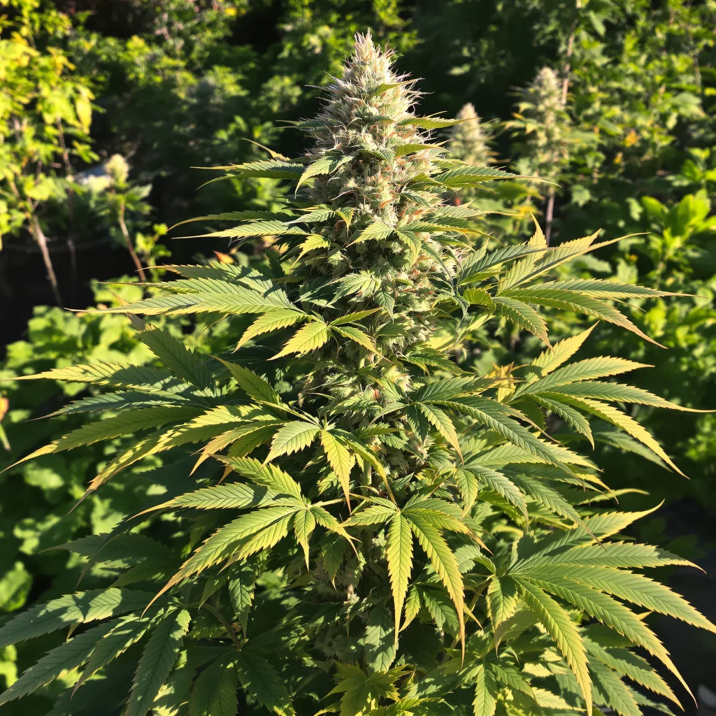 High Resin Strains Mixpack 68% indica / 32% sativa — fleur avec trichomes visibles