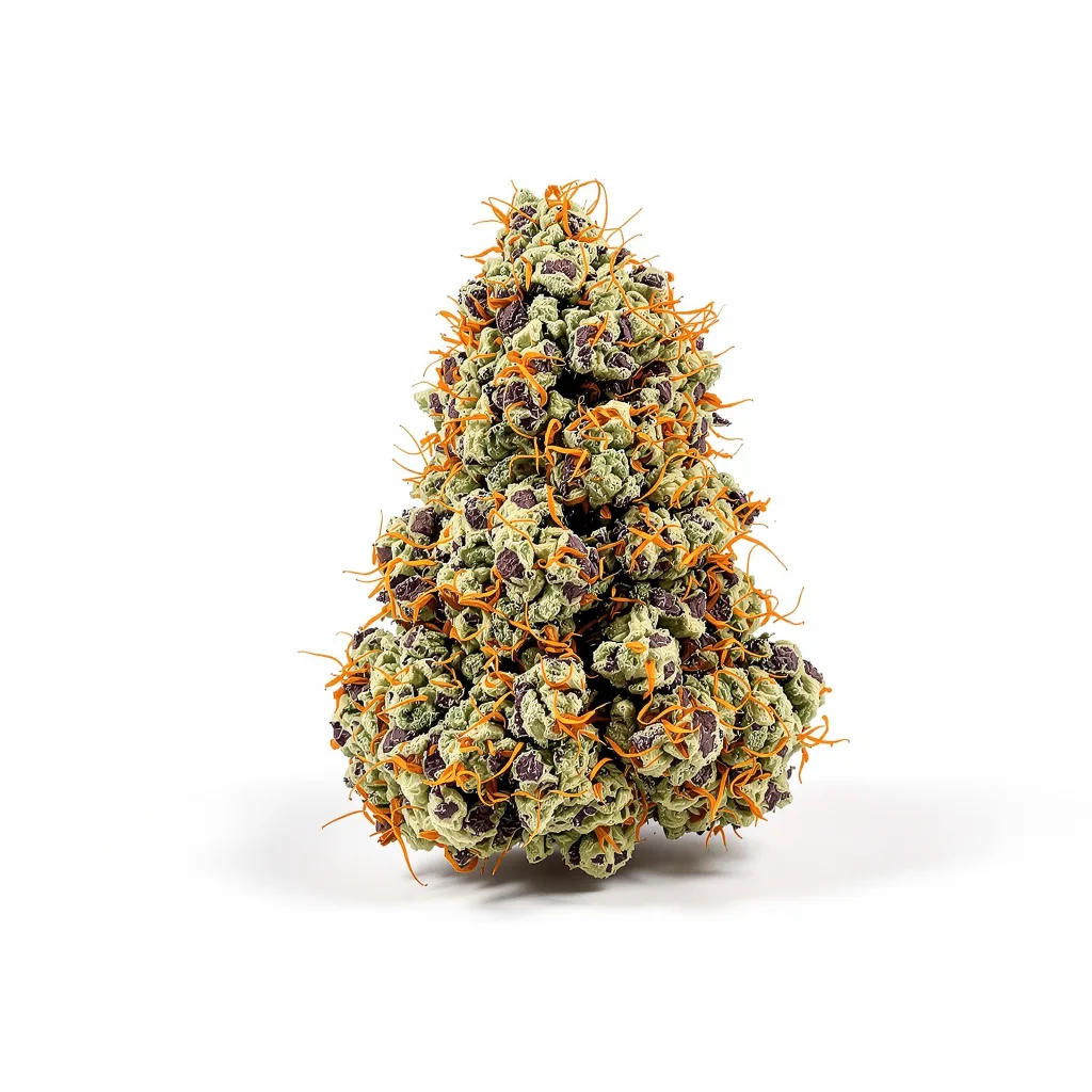 High Resin Strains Mixpack 68% indica / 32% sativa — fleur avec trichomes visibles