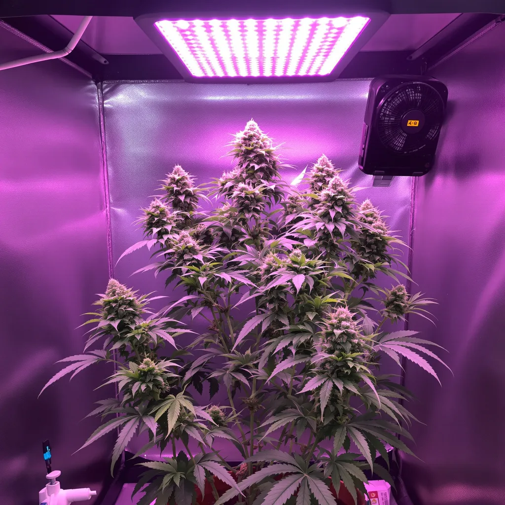 Plante de cannabis High Resin Pack en floraison — 120-180 cm féminisée