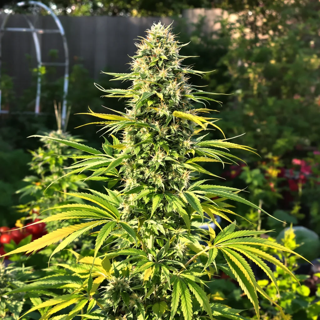 High Resin Pack 60% indica / 40% sativa — fleur avec trichomes visibles