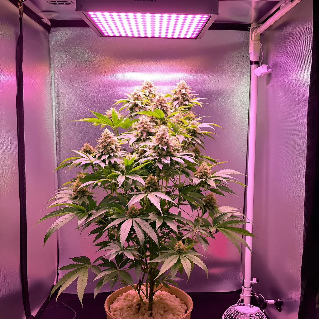 Plante de cannabis Highwayman en floraison — 90-130 cm féminisée