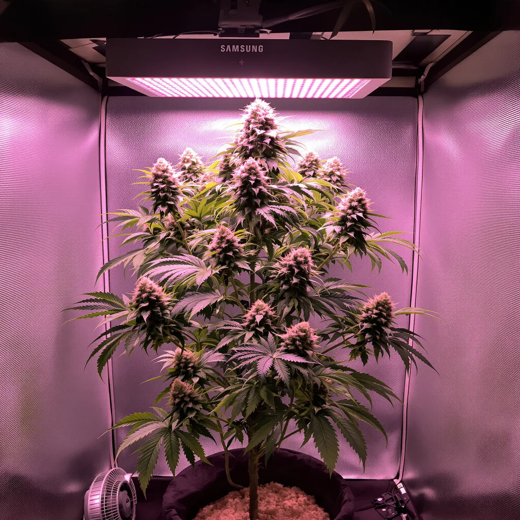 Plante de cannabis Holy Grail Kush en floraison — 120-180 cm féminisée