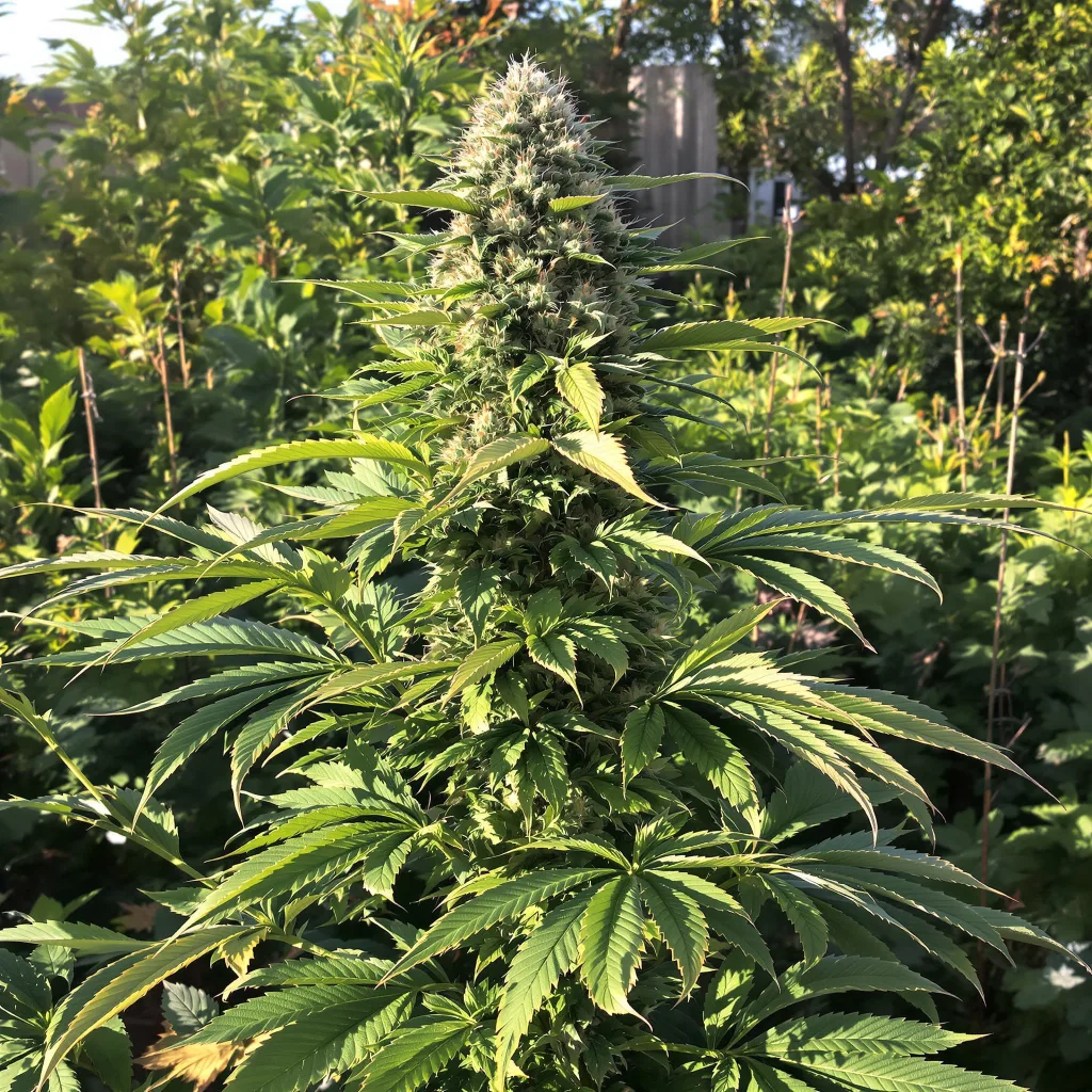 Humboldt Dream 79% indica / 21% sativa — fleur avec trichomes visibles